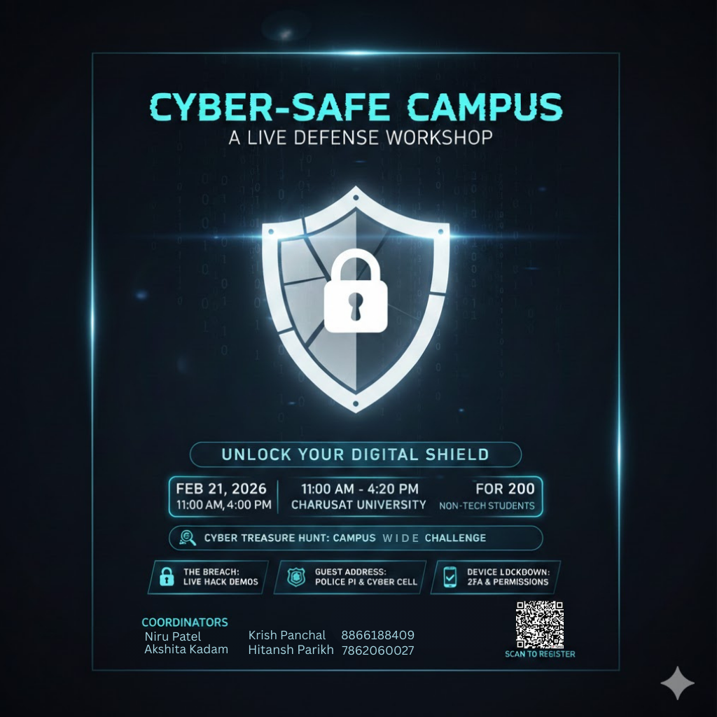Cyber-Safe Campus: A Live Defense Workshop
